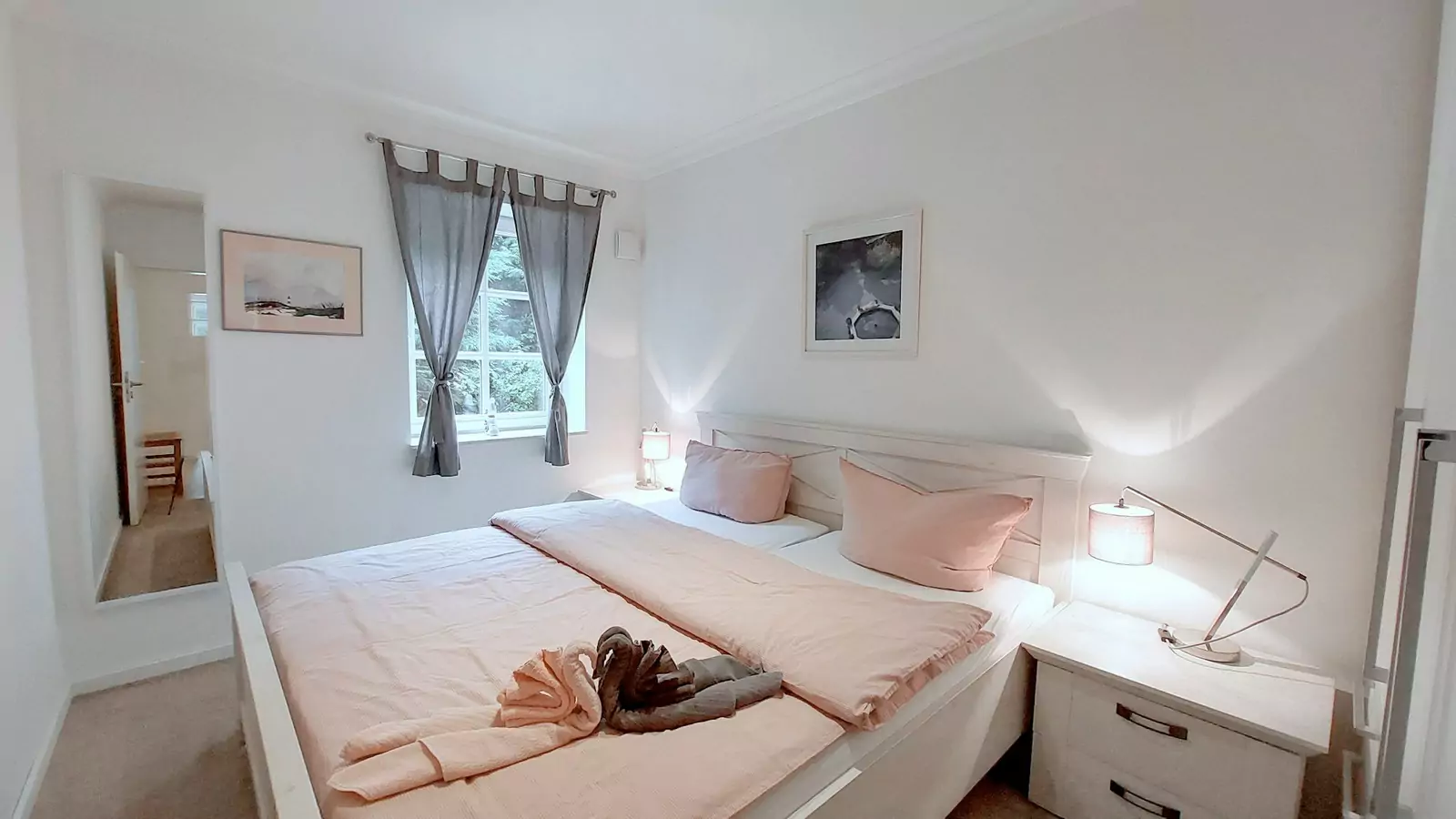 St. Peter-Ording Ferienwohnung Küstenliebe: Schlafzimmer