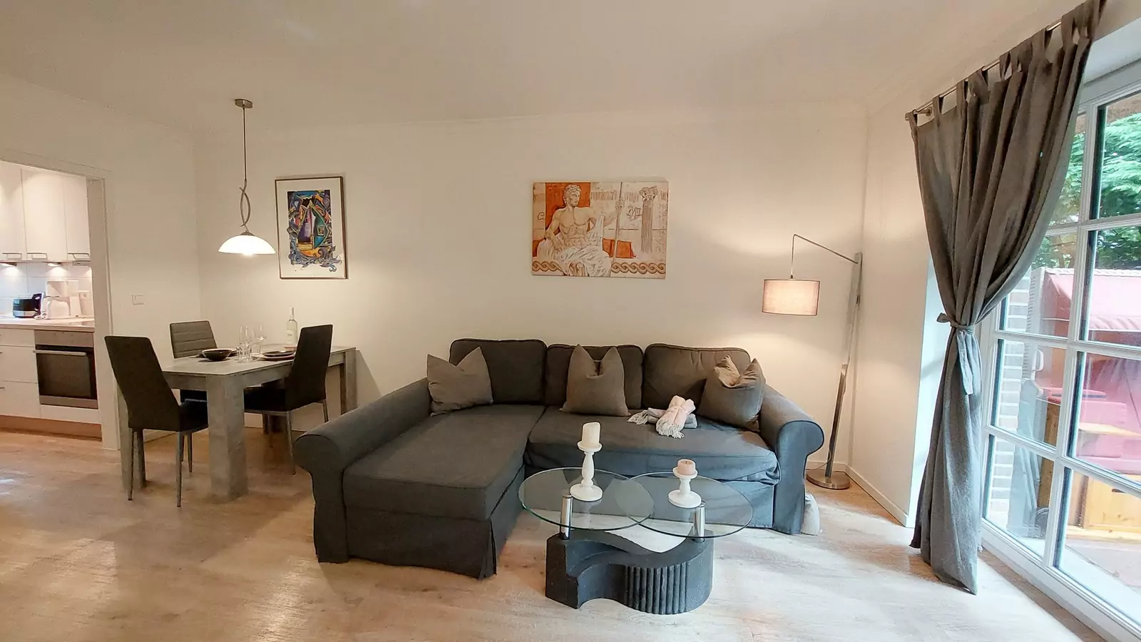 St. Peter-Ording Ferienwohnung Küstenliebe: Wohnraum