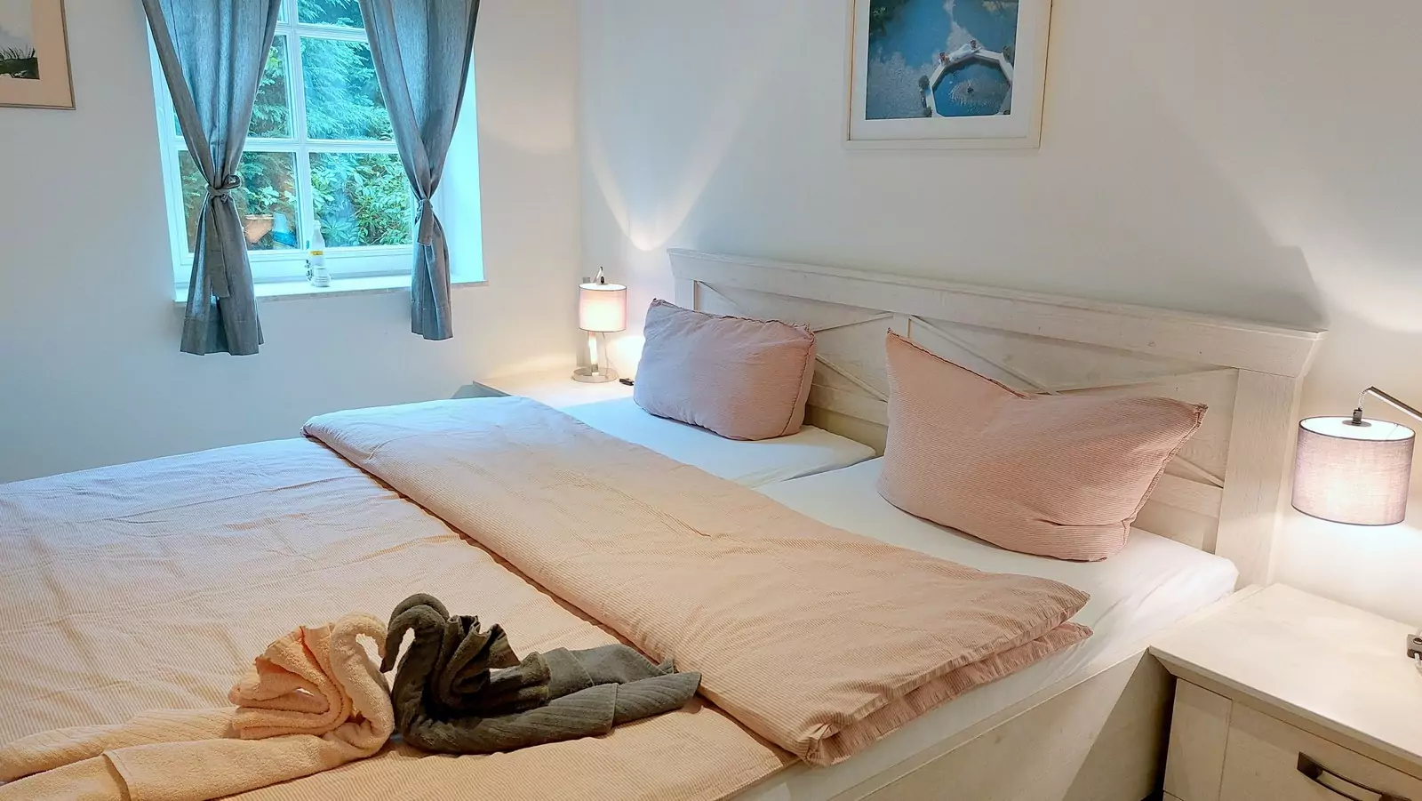 St. Peter-Ording Ferienwohnung Küstenliebe: Schlafzimmer