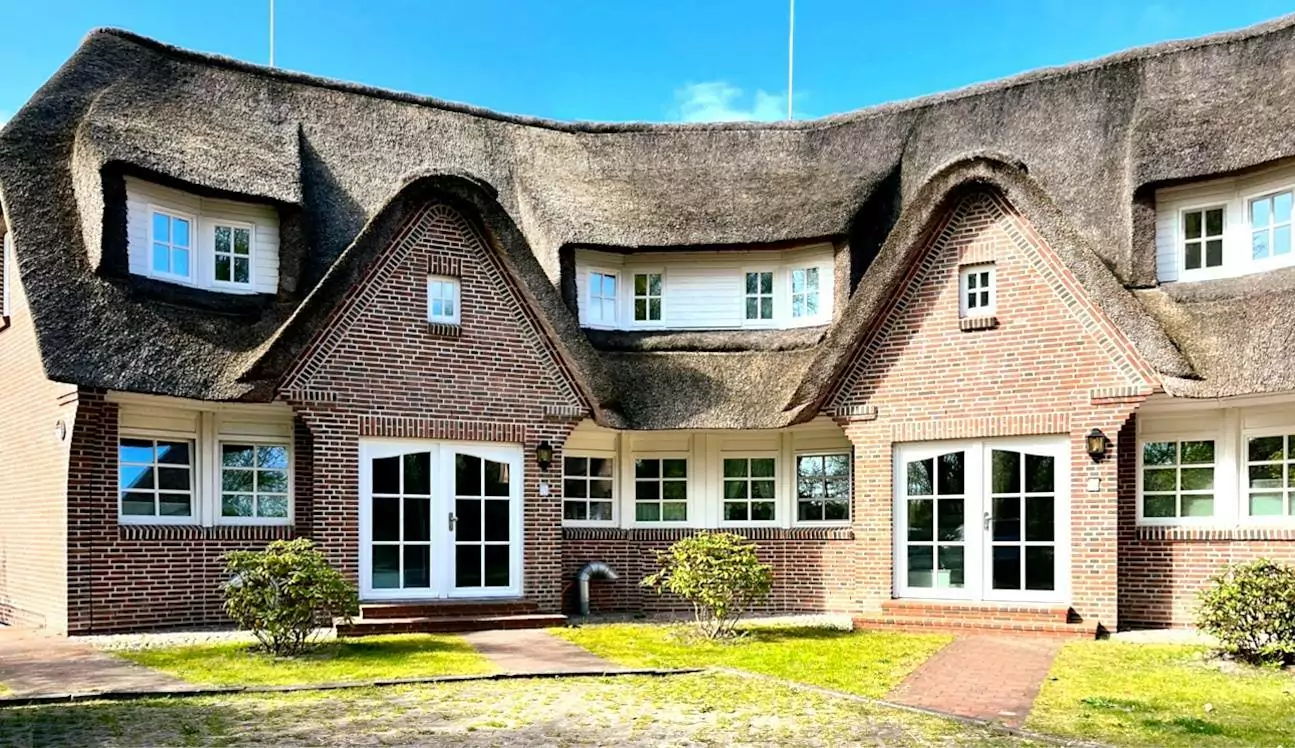 St. Peter-Ording Ferienwohnung Küstenliebe: Reetdachhaus Aussenfoto